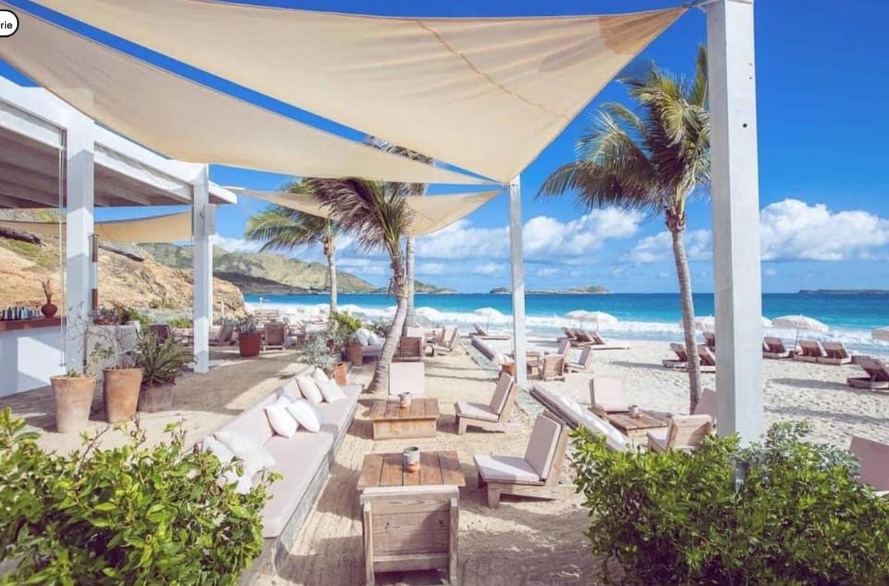Grand studio 48m2 vue dominante sur la Baie Orientale Cul de Sac Extérieur photo