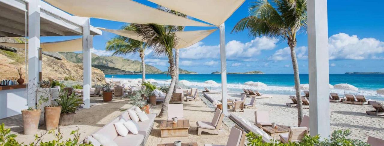 Grand studio 48m2 vue dominante sur la Baie Orientale Cul de Sac Extérieur photo