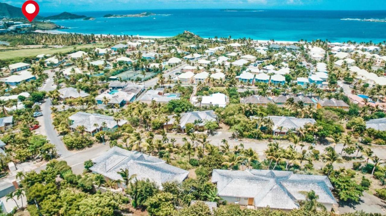 Grand studio 48m2 vue dominante sur la Baie Orientale Cul de Sac Extérieur photo