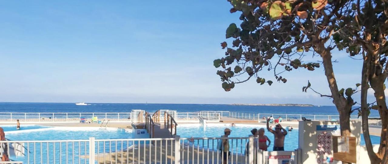Grand studio 48m2 vue dominante sur la Baie Orientale Cul de Sac Extérieur photo