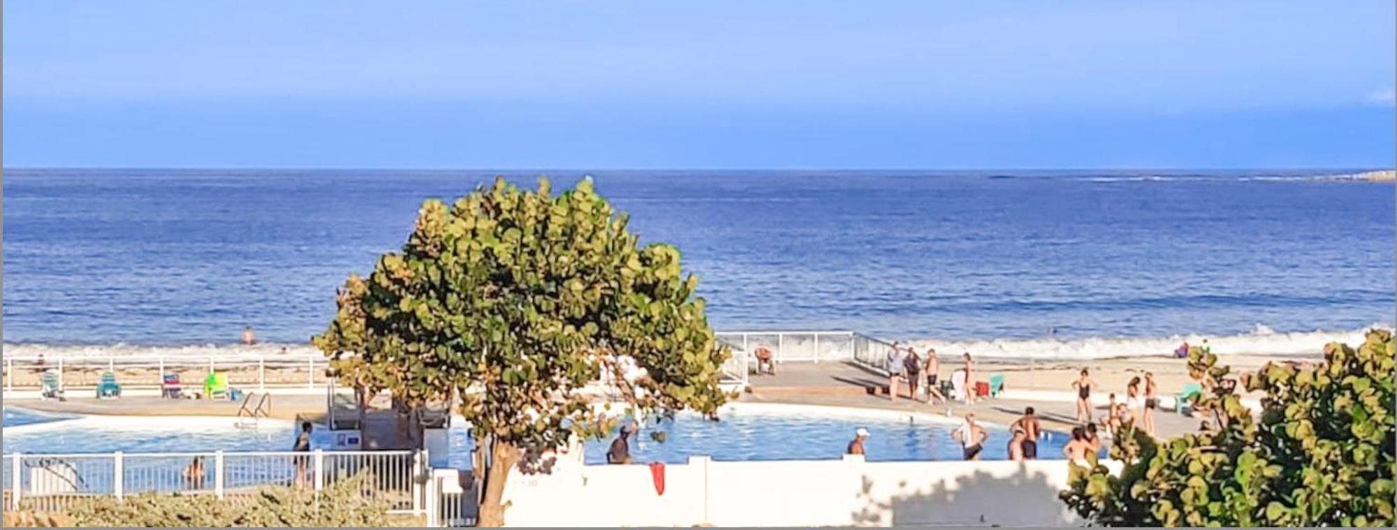 Grand studio 48m2 vue dominante sur la Baie Orientale Cul de Sac Extérieur photo