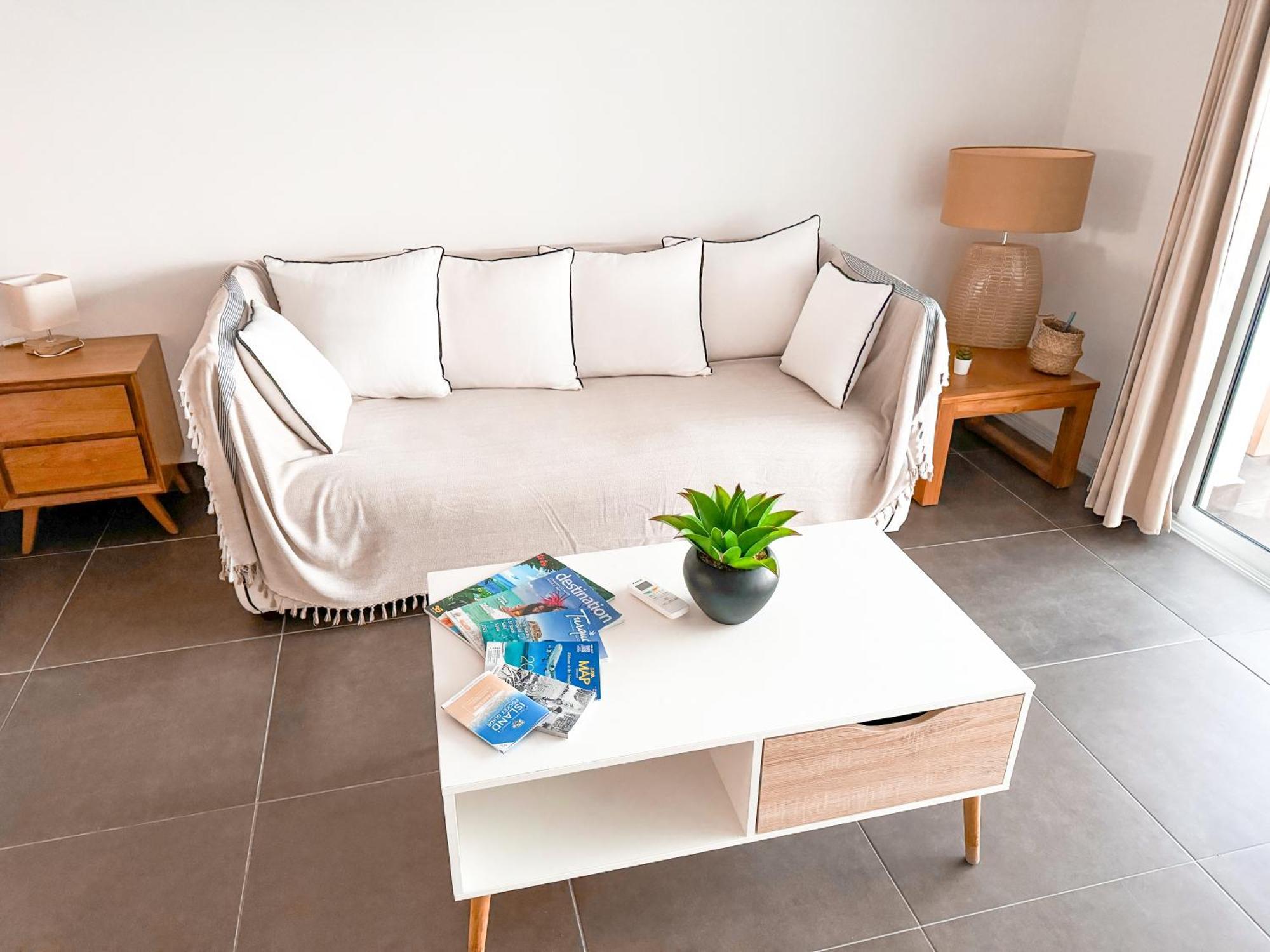 Grand studio 48m2 vue dominante sur la Baie Orientale Cul de Sac Extérieur photo